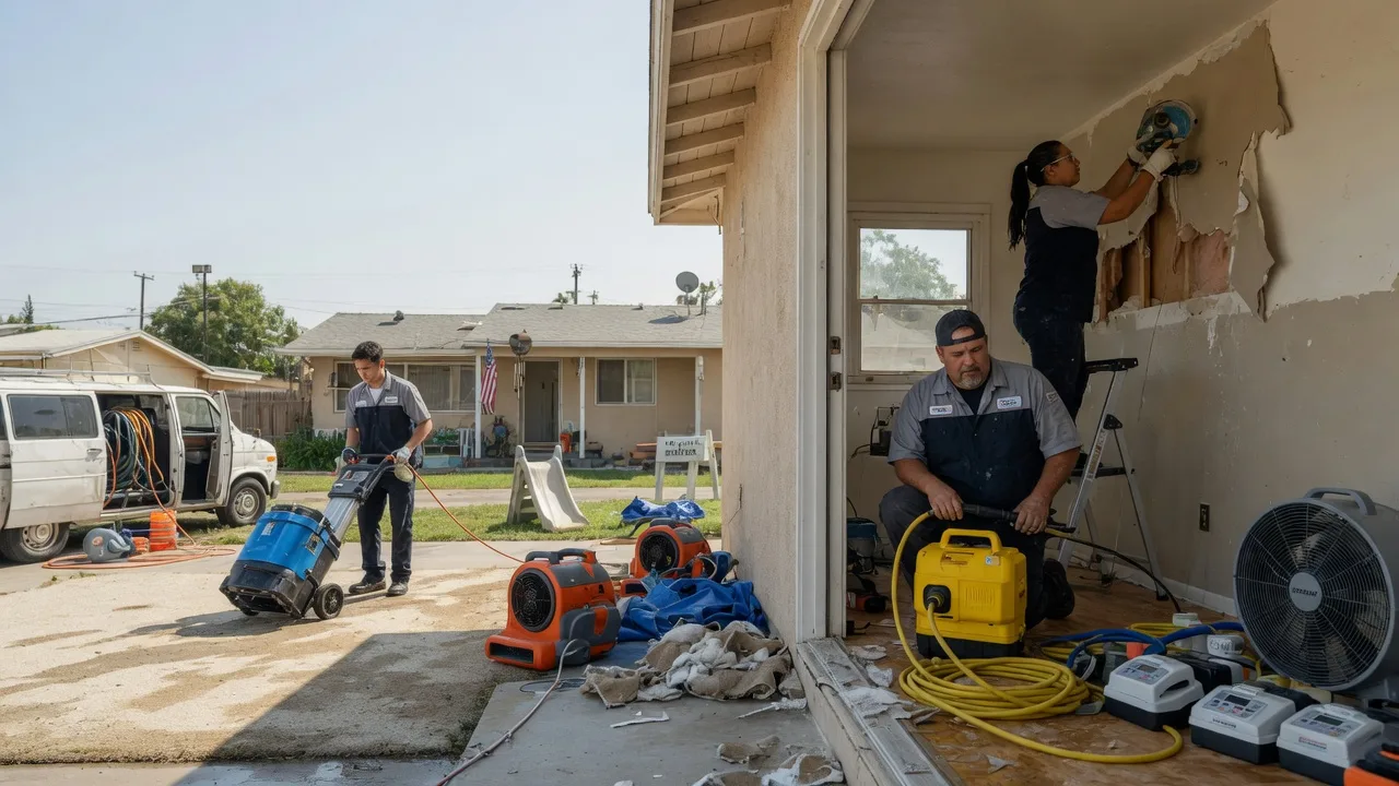 Water Damage Restoration in Novato, CA near me